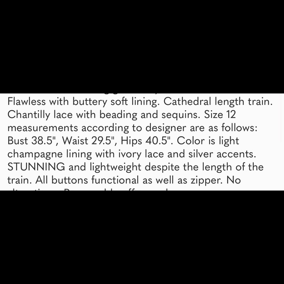 NWT CASABLANCA Bridal Style 2330 Chloe Wedding Gown -Ivory - Picture 15 of 15